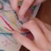 Arteterapia & Psicoplástica: Caminos bordados sobre acuarela.